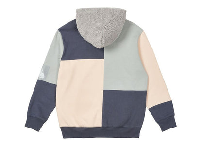 Palace Fleeced Hood Blue/Peach