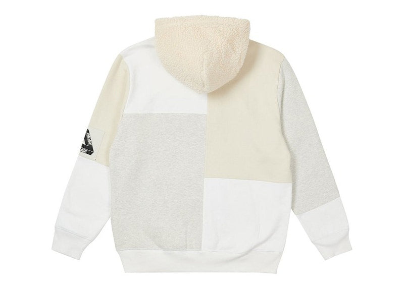 Palace Fleeced Hood White