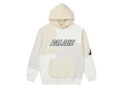 Palace Fleeced Hood White