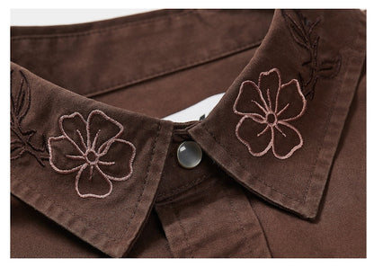 Palace Flexus Shirt Nice Brown