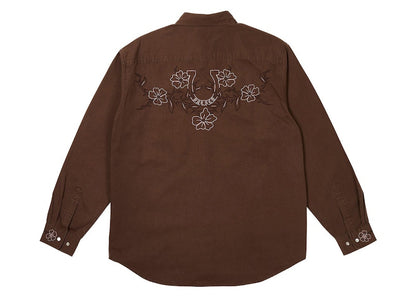 Palace Flexus Shirt Nice Brown