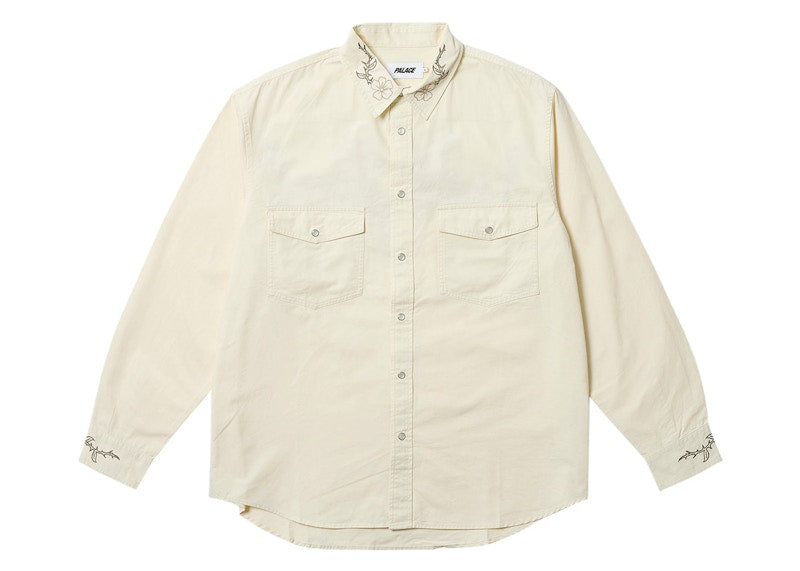 Palace Flexus Shirt Soft White