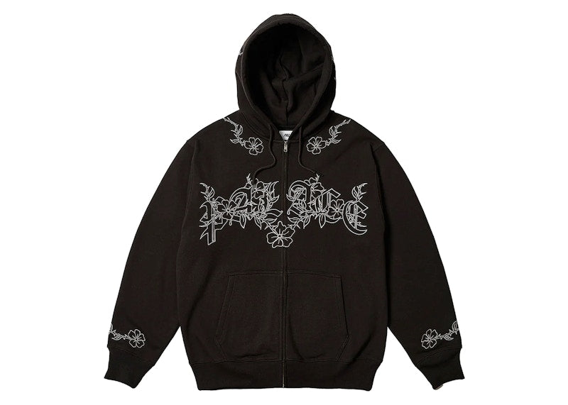 Palace Flexus Zip Hood Black