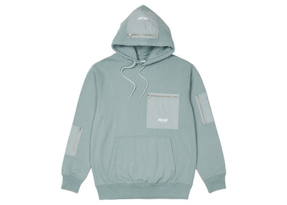Palace Flight Pocket Hood Flint
