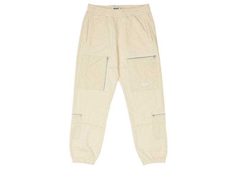 Palace Flight Pocket Joggers Ecru