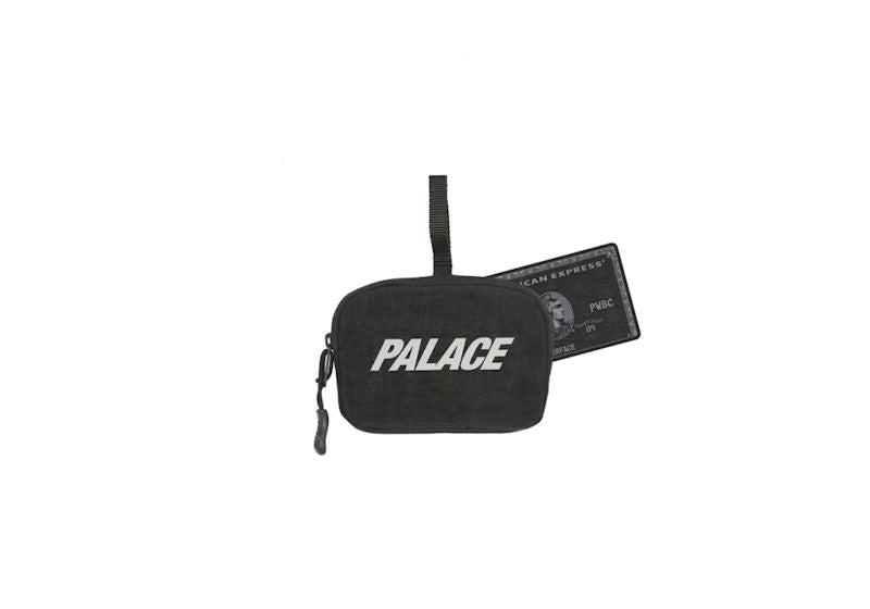 Palace Flip Stash Wallet Black