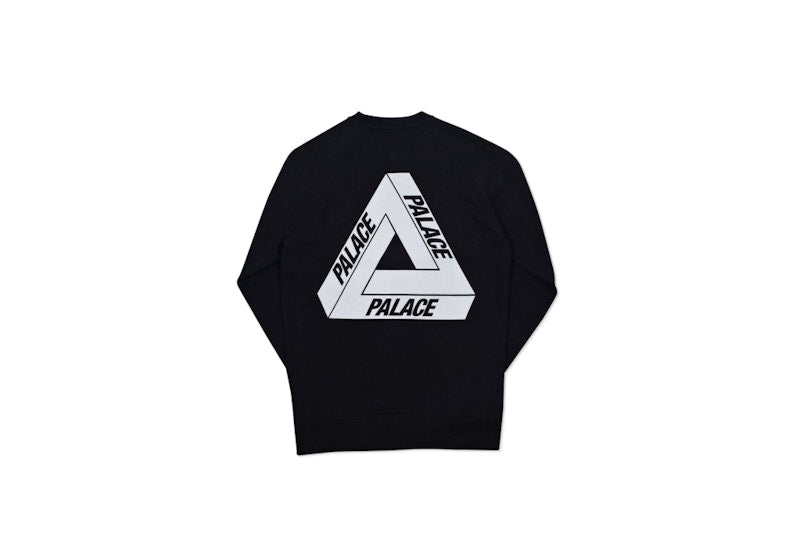 Palace Flocka Crew Black