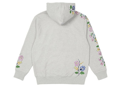 Palace Flower Stitch Hood Grey Marl