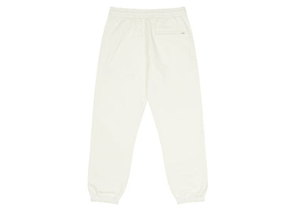 Palace Flower Stitch Joggers White