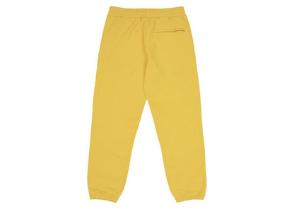 Palace Flower Stitch Joggers Yellow
