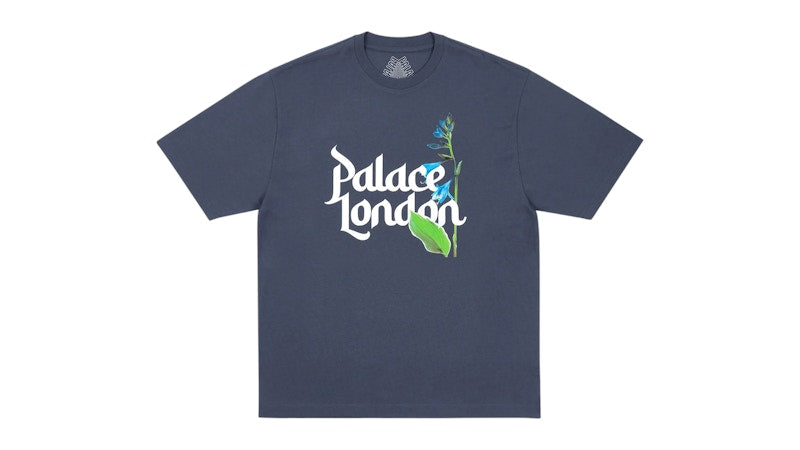 Palace Flower Type T-Shirt Navy