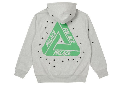 Palace Fly Hood Grey Marl