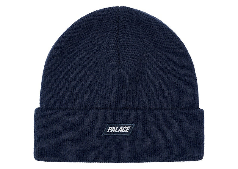 Palace Font Beanie Navy