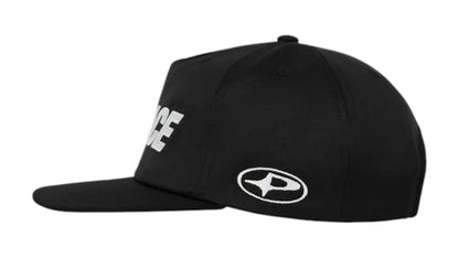 Palace Font Snapback 5-Panel Black