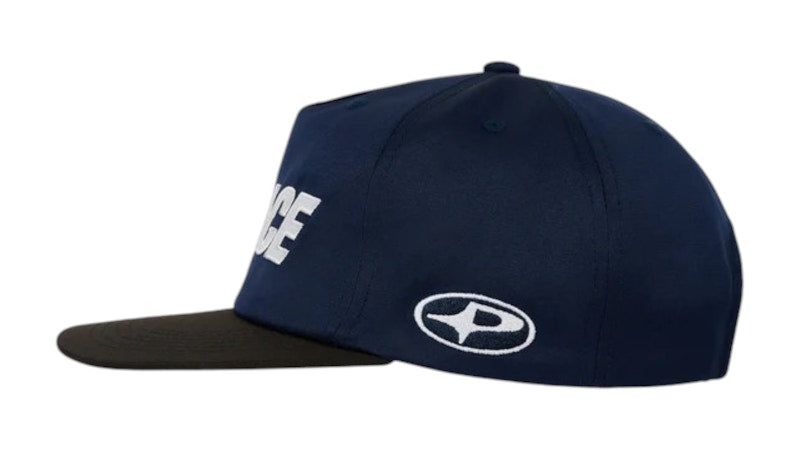 Palace Font Snapback 5-Panel Navy/Black