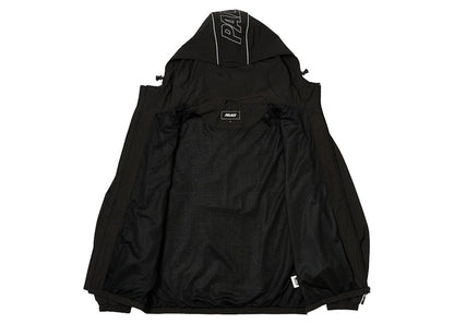 Palace Font Zip Shell Jacket Black/Black