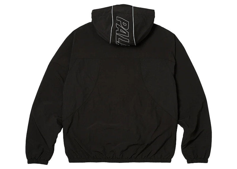Palace Font Zip Shell Jacket Black/Black