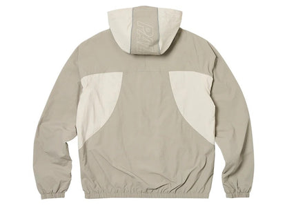 Palace Font Zip Shell Jacket Stone/Grey