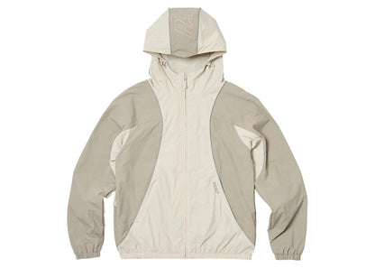 Palace Font Zip Shell Jacket Stone/Grey
