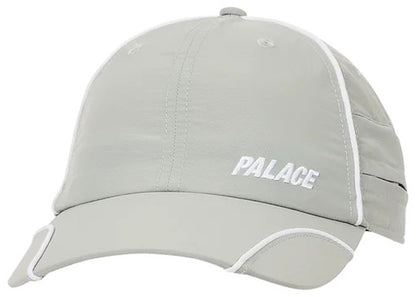 Palace Font Zip Shell Neck Saver 6-Panel Grey