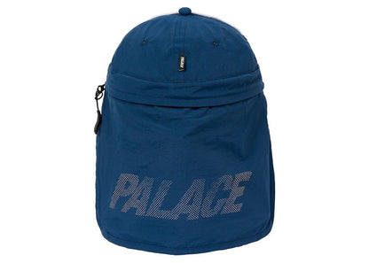 Palace Font Zip Shell Neck Saver 6-Panel Navy