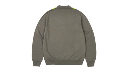Palace Fred Perry Long Sleeve Knitted Shirt Feather