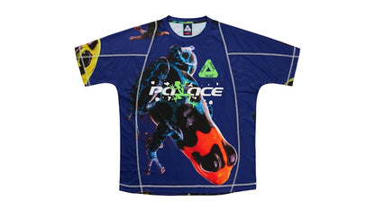 Palace Frogger Tech Jersey Blue Frog