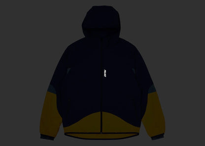 Palace Front Runner Jacket Navy/Yellow