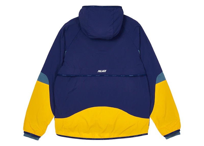 Palace Front Runner Jacket Navy/Yellow
