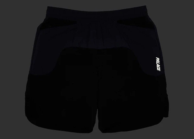 Palace Front Runner Shorts Black/Navy