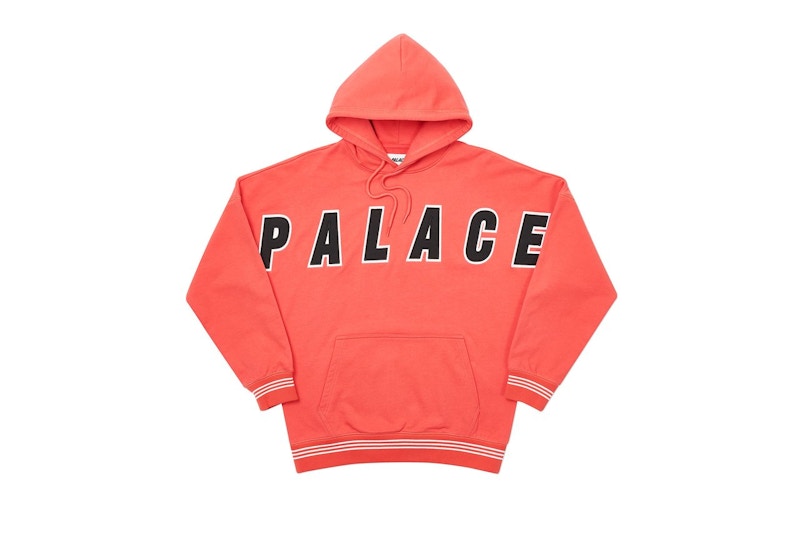 Palace Full Frontal Hood Red