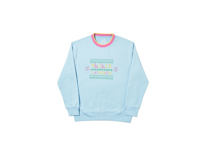 Palace Funkalistic Crew Powder Blue