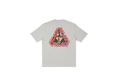 Palace G-Face T-shirt Grey Marl