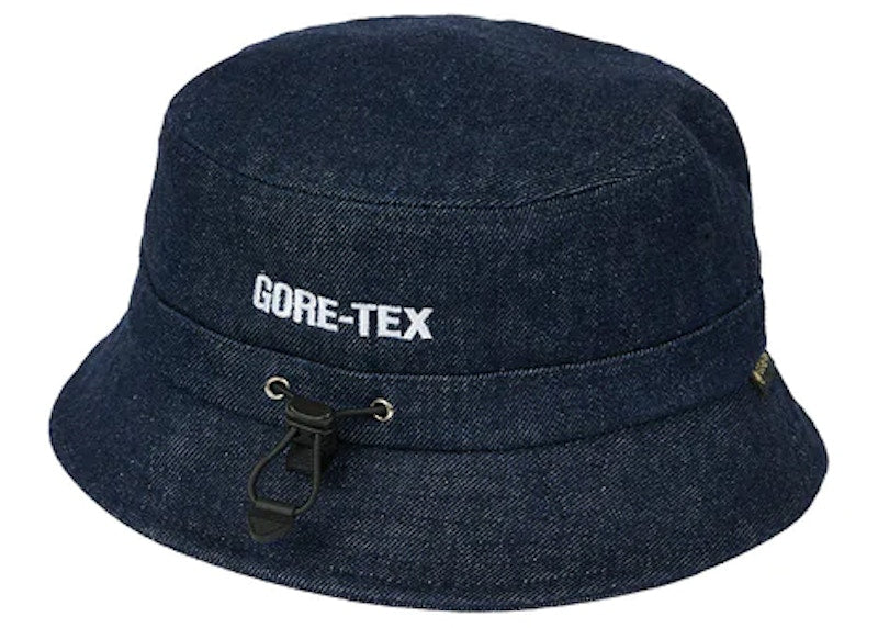 Palace GORE-TEX Bucket Hat Denim Stonewash