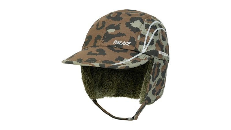 Palace GORE-TEX Windstopper Posh Earflap 4-Panel Cheetah