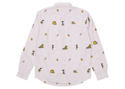Palace Garfield Boojie Shirt Pink/White