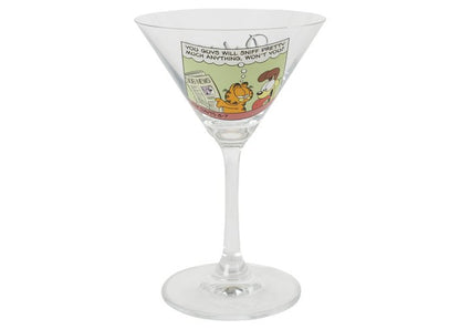 Palace Garfield Martini Glass Clear/Green