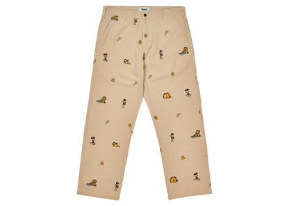 Palace Garfield Work Pant Beige