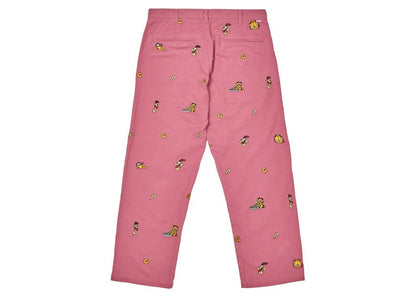 Palace Garfield Work Pant Pink