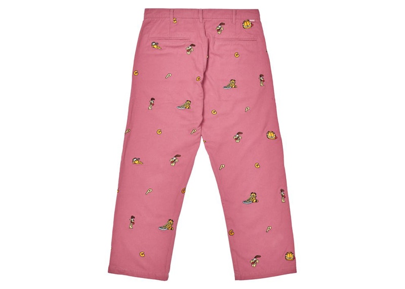 Palace Garfield Work Pant Pink