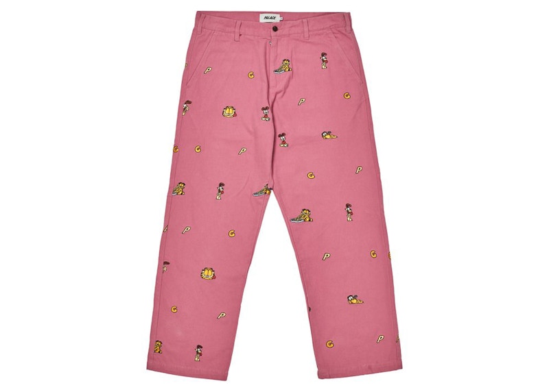 Palace Garfield Work Pant Pink