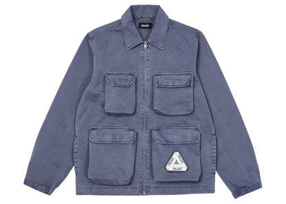 Palace Garment Dyed Jacket Grey
