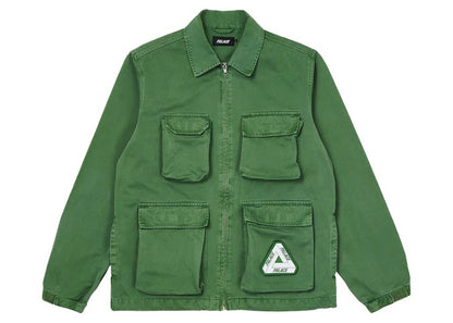 Palace Garment Dyed Jacket Olive