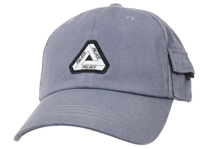 Palace Garment Dyed Tri-Ferg Patch 6-Panel Grey