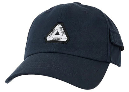 Palace Garment Dyed Tri-Ferg Patch 6-Panel Navy