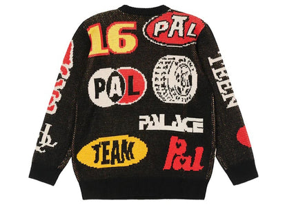 Palace Gassed Knit Black