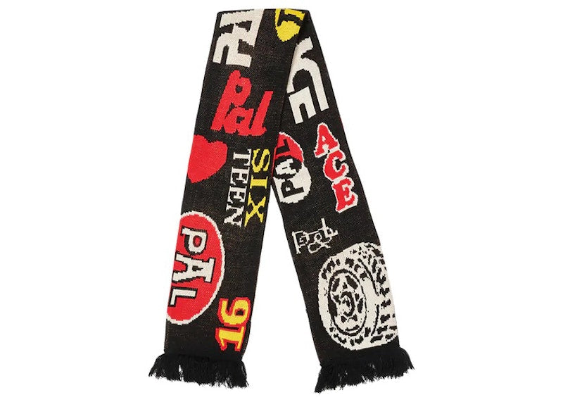 Palace Gassed Scarf Black