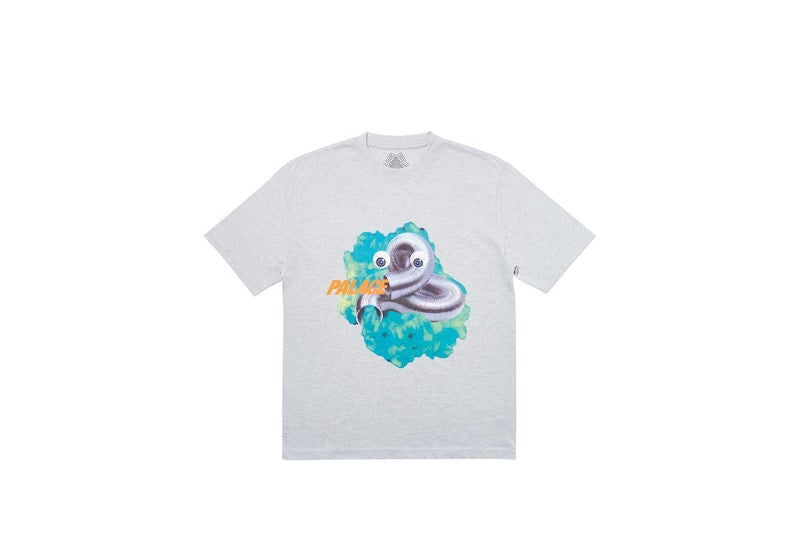 Palace Gassed T-shirt Grey Marl