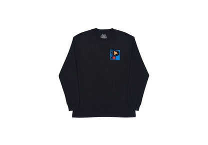 Palace Geo P Longsleeve Black