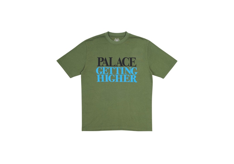 Palace Getting Higher T-shirt Army Green